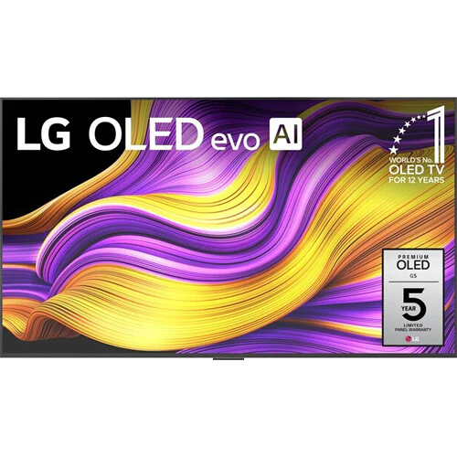 LG OLED evo AI G5 55" 4K HDR Smart TV with Wall Mount