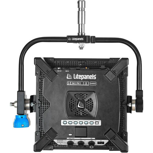 Litepanels Gemini 1 x 1 RGBWW LED Hard Panel (Pole-Operated Yoke, US Power Cord) - Image 6