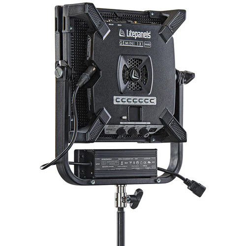Litepanels Gemini 1 x 1 RGBWW LED Hard Panel (Standard Yoke, US Power Cord) - Image 10