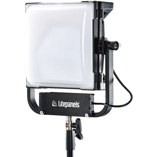 Litepanels Gemini 1 x 1 RGBWW LED Hard Panel (Standard Yoke, US Power Cord) - Image 8