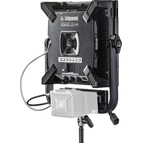 Litepanels Gemini 1 x 1 RGBWW LED Hard Panel (Standard Yoke, US Power Cord) - Image 9
