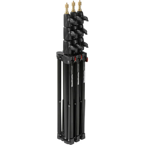Manfrotto Alu Mini Compact Air-Cushioned Stand (Black, 7') - Image 2
