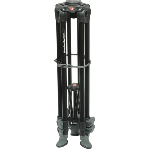 Manfrotto MVT502AM Aluminum Telescopic Twin Leg Video Tripod - Image 2