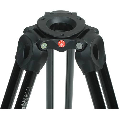 Manfrotto MVT502AM Aluminum Telescopic Twin Leg Video Tripod - Image 5