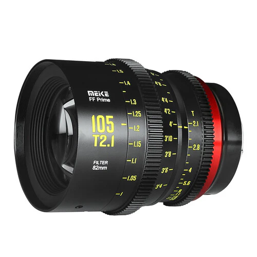 Meike FF-Prime Cine 105mm T2.1 Lens (PL Mount, Feet/Meters) - Image 2