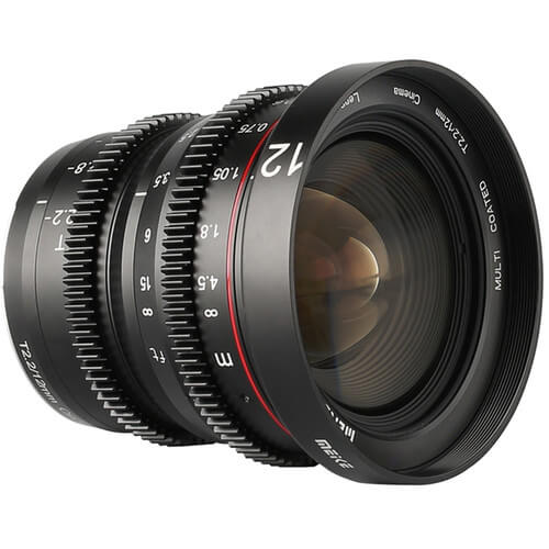 Meike 12mm T2.2 Manual Focus Wide Angle Cinema Lens (MFT Mount) - Image 2
