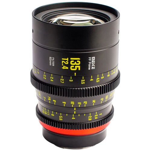 Meike 135mm T2.4 Full Frame Cinema Prime Lens (PL Mount) - Image 2