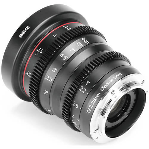 Meike 25mm T2.2 Manual Focus Cinema Lens (Fujifilm X Mount) - Image 2