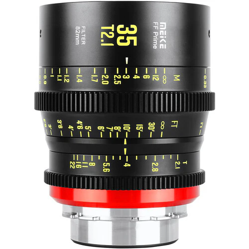 Meike 35mm T2.1 Full Frame Cinema Prime Lens (PL Mount)