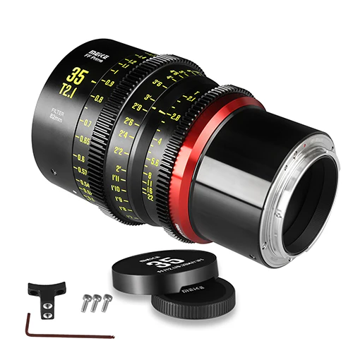 Meike 35mm T2.1 Full Frame Cinema Prime Lens (RF Mount) - Image 5