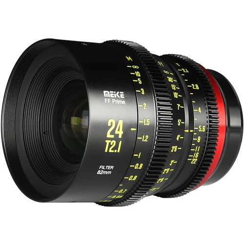 Meike FF Prime Cine 24mm T2.1 Lens (Canon RF-Mount, Feet/Meters) - Image 2