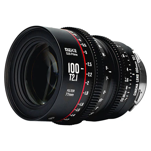 Meike Super35 Cinema Prime 100mm T2.1 Lens (PL Mount) - Image 2