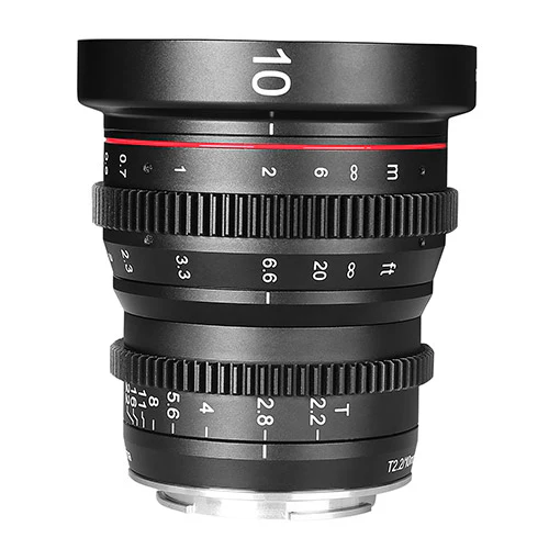 Meike Super35 Cinema Prime 10mm T2.2 Lens (E Mount)