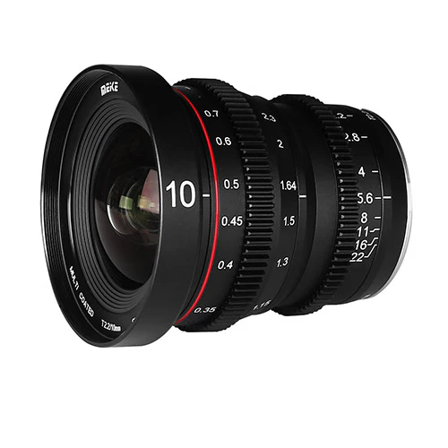 Meike Super35 Cinema Prime 10mm T2.2 Lens (E Mount) - Image 3