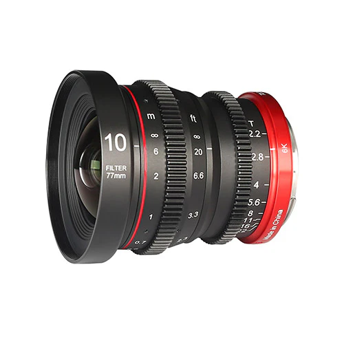 Meike Super35 Cinema Prime 10mm T2.2 Lens (RF Mount) - Image 2