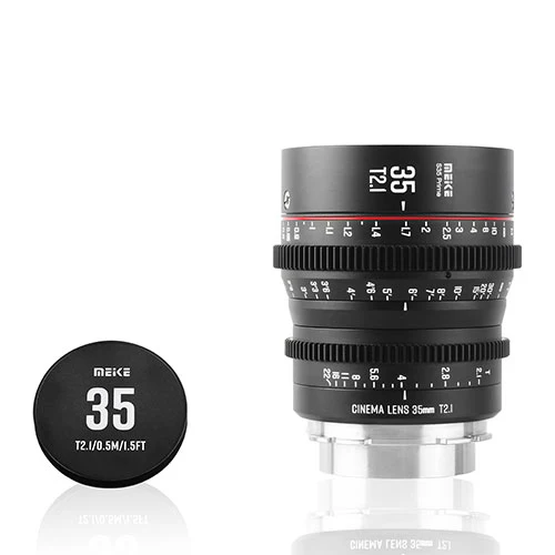 Meike Super35 Cinema Prime 35mm T2.1 Lens (PL Mount) - Image 2