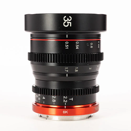 Meike Super35 Cinema Prime 35mm T2.2 Lens (RF Mount)