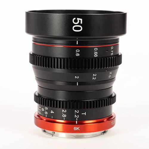 Meike Super35 Cinema Prime 50mm T2.2 Lens (RF Mount)
