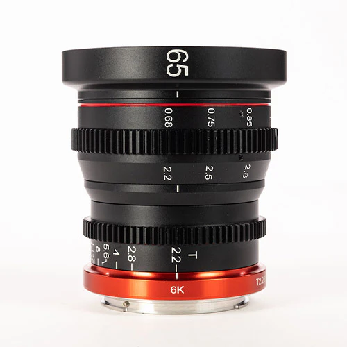 Meike Super35 Cinema Prime 65mm T2.2 Lens (RF Mount)