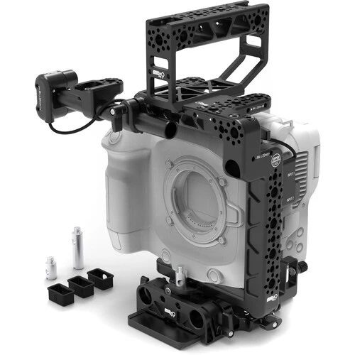MID49 Upper Cage for Canon C80 +  Audio Breakout AB-4
