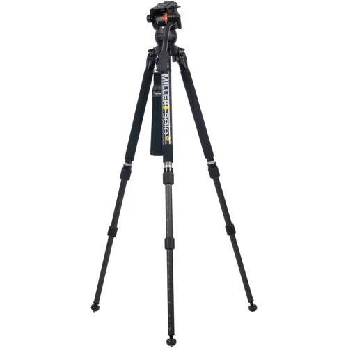 Miller CX8 SOLO-Q 75 2-Stage Tripod (Carbon Fiber) - Image 3