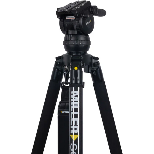 Miller CX8 SOLO-Q 75 3-Stage Tripod (Carbon Fiber) - Image 2