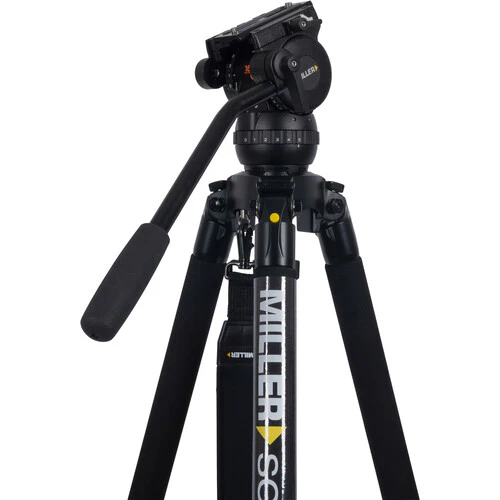 Miller CX8 SOLO-Q 75 3-Stage Tripod (Carbon Fiber) - Image 4