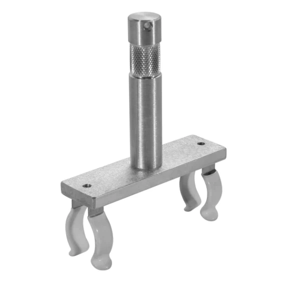 Modern Studio Equipment Fluorescent T8 Lamp Holder with 5/8" Pin and Rubber Clips