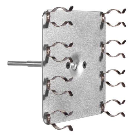 Modern Studio Equipment Quad Fluorescent T12 Lamp Holder with 5/8" Pin