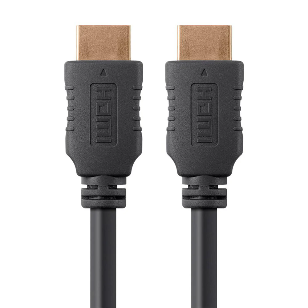 Monoprice 4K High Speed HDMI Cable 12ft - 18Gbps Black