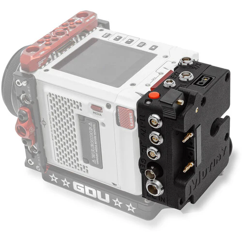 MUTINY KX-IO Power & I/O Module with Gold Mount Plate for KOMODO-X & V-RAPTOR - Image 5