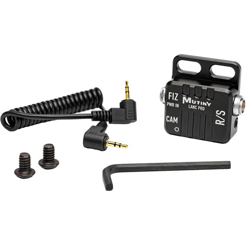 MUTINY PRO LANC R/S with 2.5mm to 2.5mm LANC Cable For Sony, Canon, Blackmagic and Z-CAM