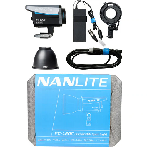 Nanlite FC120C RGB LED Spotlight - Image 2
