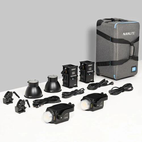 Nanlite Forza 300B II Bi-Color LED Monolight (Travel 2-Light Kit) - Image 2