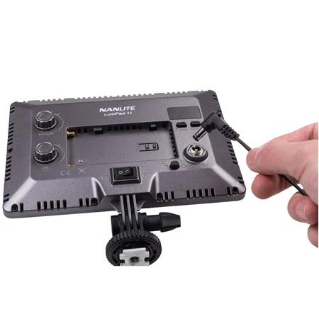 NanLite LumiPad 11 Dimmable Adjustable Bicolor Slim Soft Light AC/Battery Powered LED Panel - Image 2