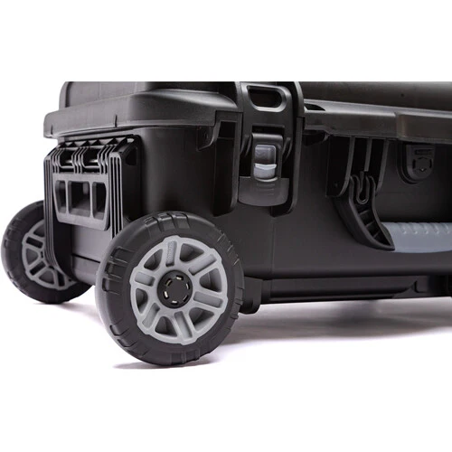 Nanuk 935 Case with Heavy-Duty Wheels, Mesh Lid Organizer, and Large 13L Cubik - Image 6
