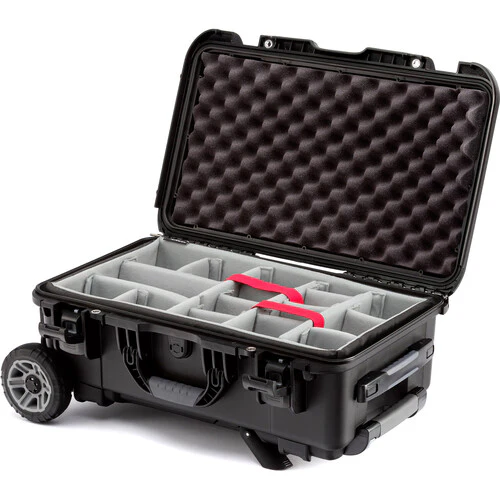 Nanuk 935 Hard Case with Heavy-Duty Wheels & Padded Dividers (28.5L)