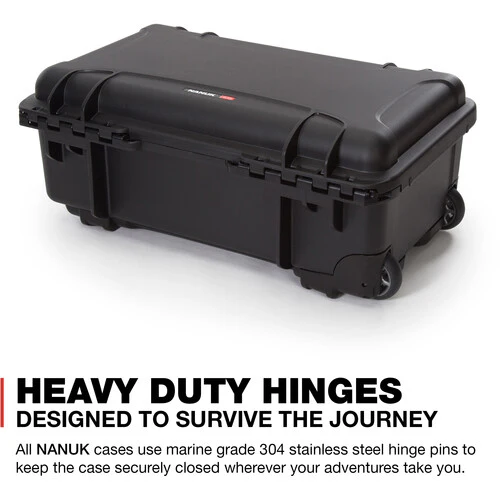 Nanuk 935 Wheeled Waterproof Hard Case Pro Photo/Video Kit with Padded Dividers & Lid Organizer (Black, 28.5L) - Image 4