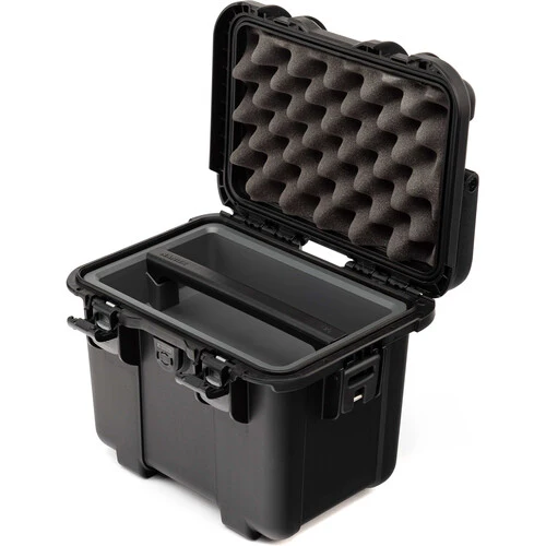 Nanuk T20 Top Loader Hard Case with Tray and Dividers (Black, 11.2L)