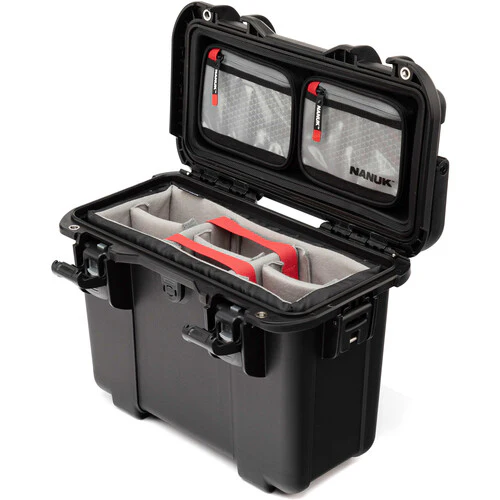 Nanuk T30 Top Loader Hard Case with Padded Dividers & Lid Organizer (Black)
