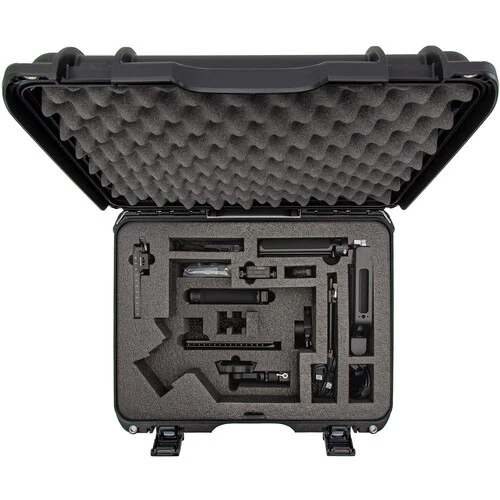 Nanuk Waterproof Hard Case with Custom-Cut Foam Insert for DJI RS 3 and RS 3 Pro Combo (Black) - Image 2