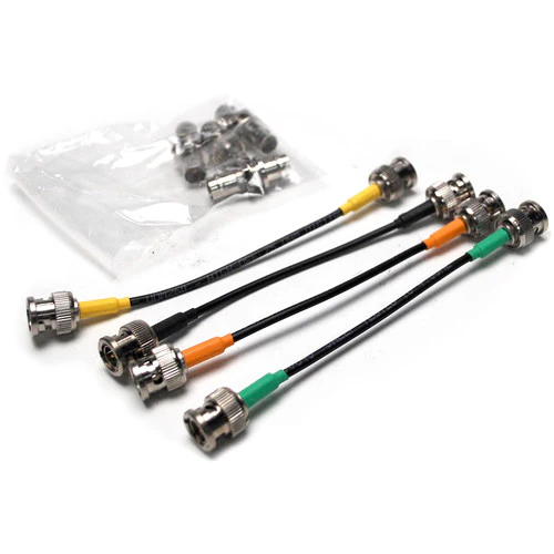 Nebtek BNC Cable & Passthrough BNC Jacks for Odyssey Power Bracket (Set of 4)