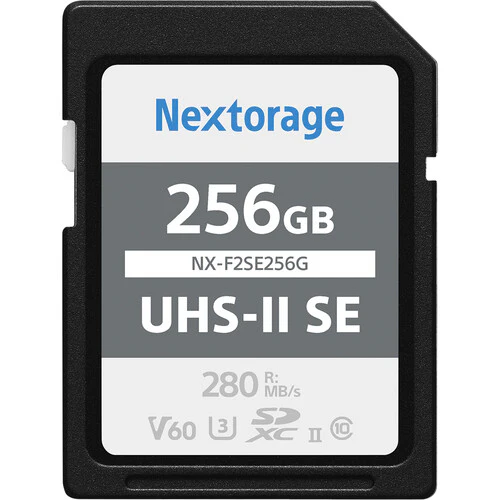 Nextorage 256GB NX-F2SE Series UHS-II SDXC Memory Card
