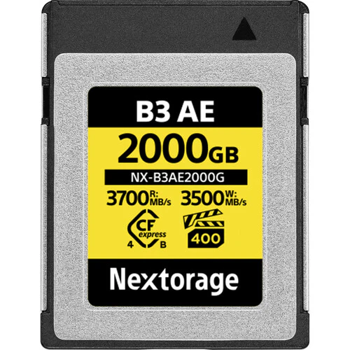 Nextorage 2TB NX-B3AE CFexpress 4.0 Type B Memory Card