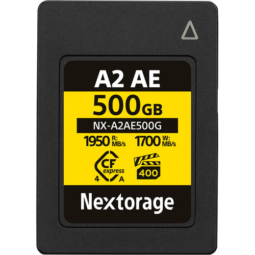 Nextorage 500GB NX-A2AE CFexpress 4.0 Type A Memory Card