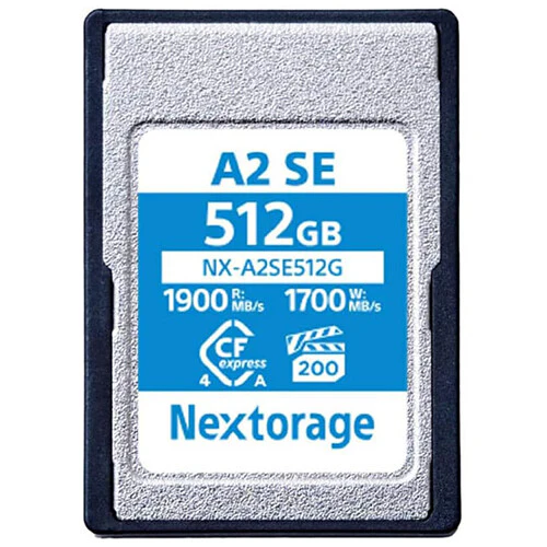 Nextorage 512GB NX-A2SE CFexpress 4.0 Type A Memory Card