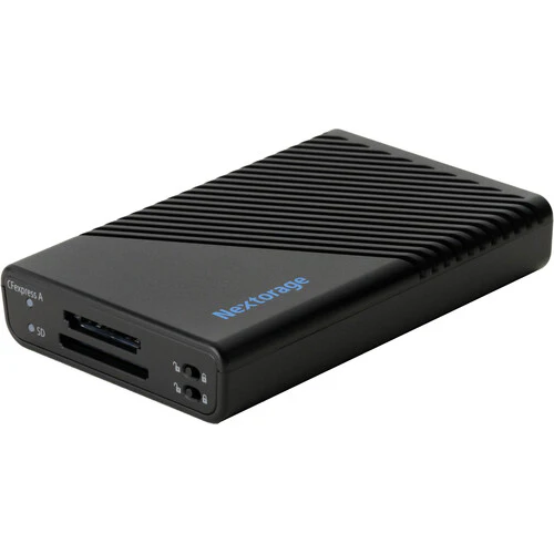 Nextorage CFexpress Type A & UHS-II SDXC Dual Slot Card Reader