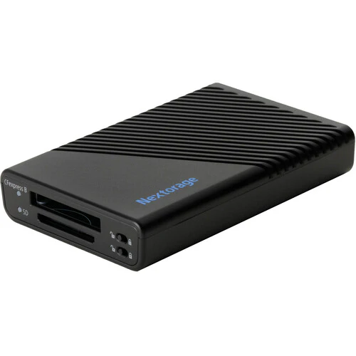 Nextorage CFexpress Type B & UHS-II SDXC Dual Slot Card Reader
