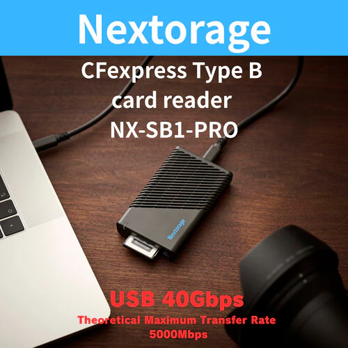 Nextorage NX-SB1PRO CFexpress 4.0 Type B Card Reader - Image 3