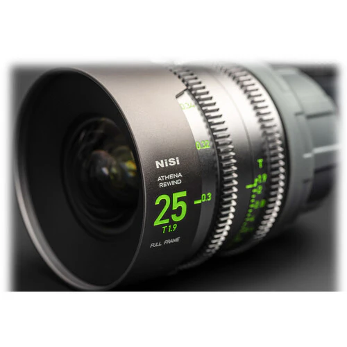 NiSi ATHENA PRIME Rewind 25mm T1.9 Full-Frame Cinema Lens (ARRI PL) - Image 3